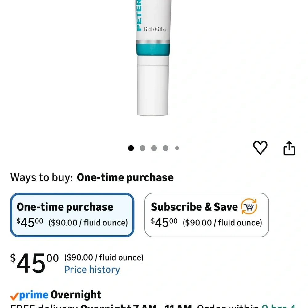 Peter Thomas peptide fill and fix under eye cream NEW